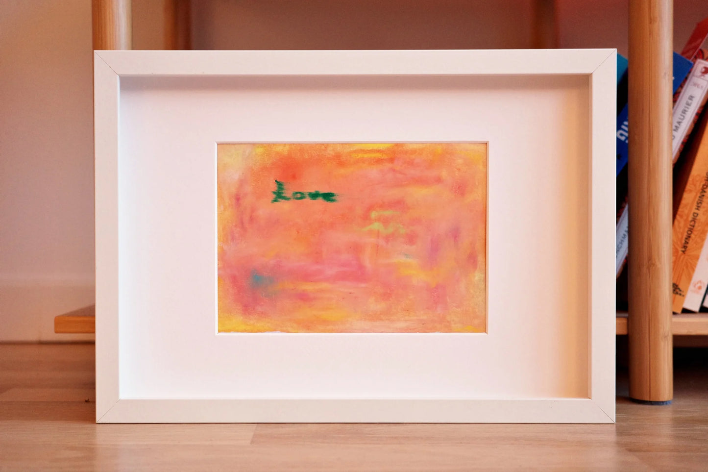Blurred Love, Oil pastel, Visual artwork, Painting, Art, Abstract, Gift