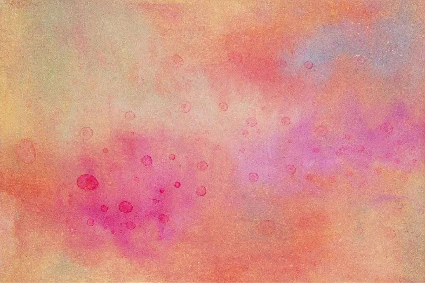 Summer Rain, Oil pastel, Visual artwork, Painting, Art, Abstract, Gift
