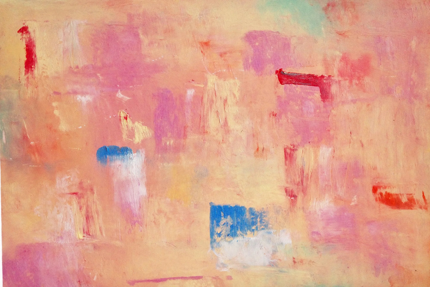 Sunset Cityscape, Oil pastel, Visual artwork, Painting, Art, Abstract, Gift