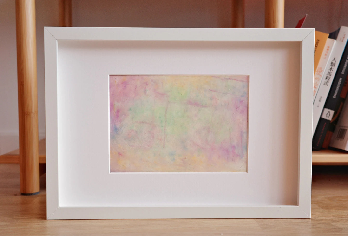 Whispers of Healing, Oil pastel, Visual artwork, Painting, Art, Abstract, Gift