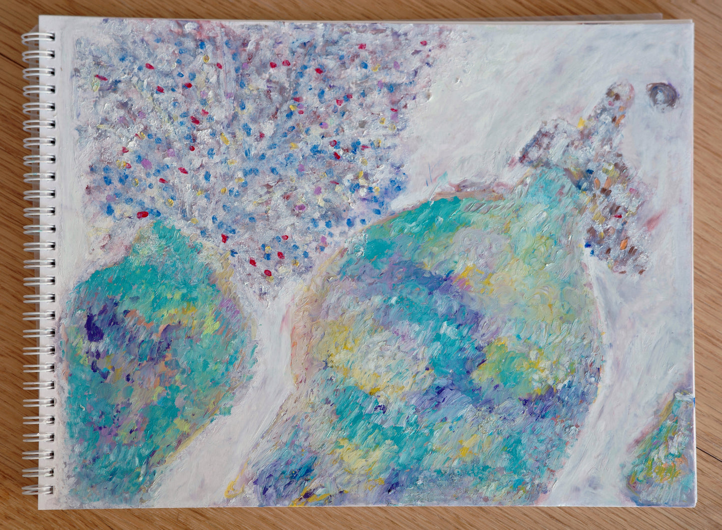 Vase, Oil pastel, Visual artwork, Painting, Art, Abstract, Gift