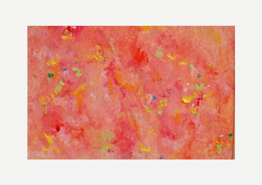 Crimson Dance, Oil pastel, Visual artwork, Painting, Art, Abstract, Gift
