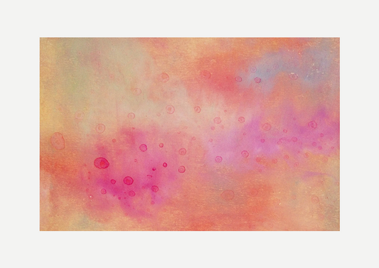 Summer Rain, Oil pastel, Visual artwork, Painting, Art, Abstract, Gift