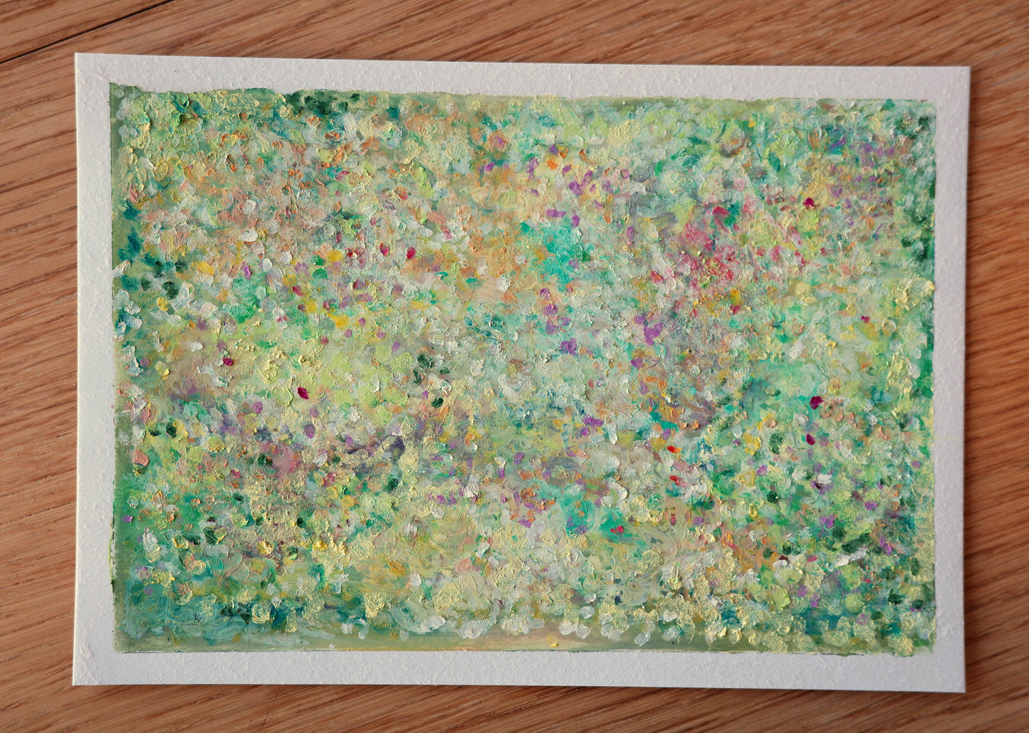 Garden, Oil pastel, Visual artwork, Painting, Art, Abstract, Gift
